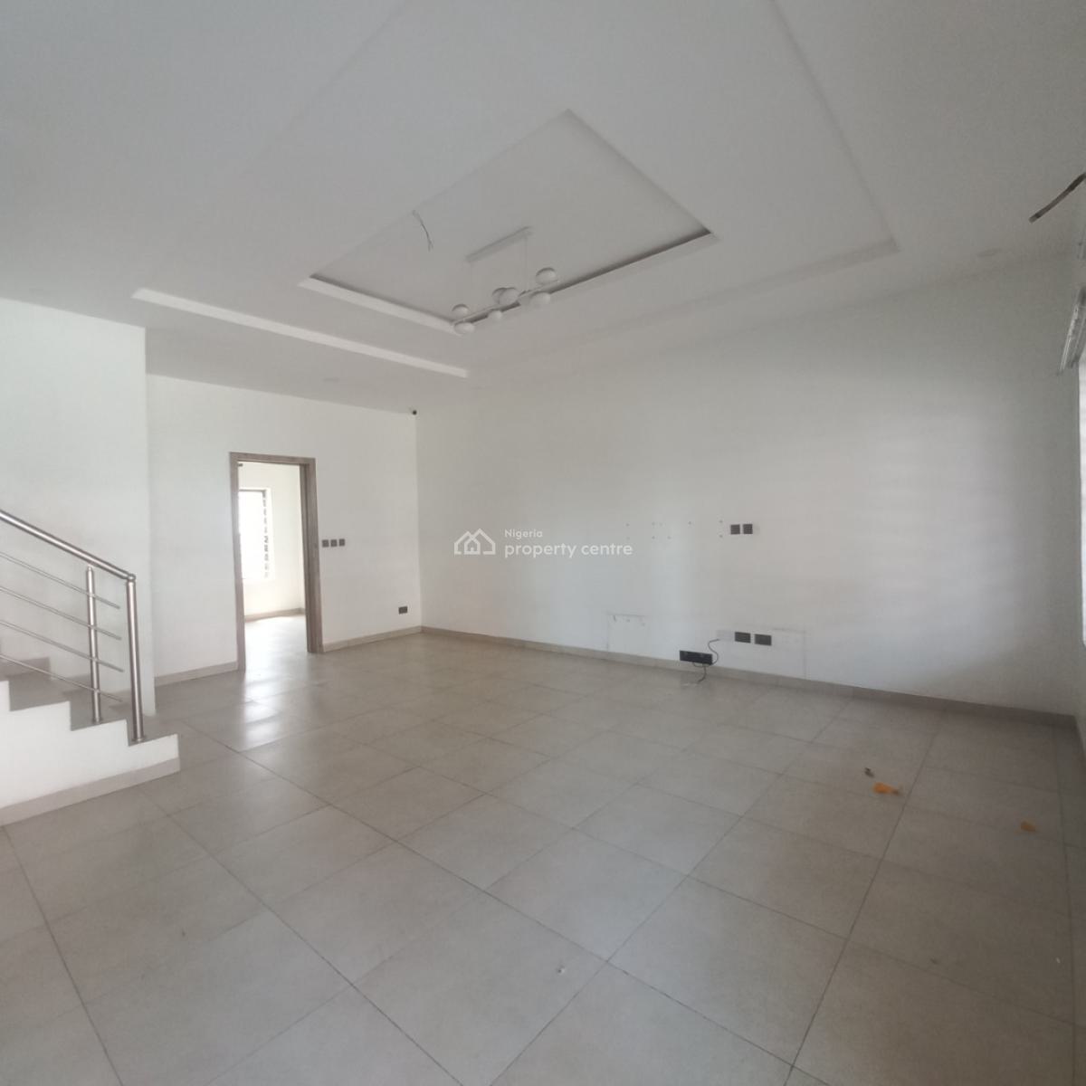 Lovely 4 Bedroom Terrace Duplex with Bq, Chevron, Lekki, Lagos, Terraced Duplex for Rent