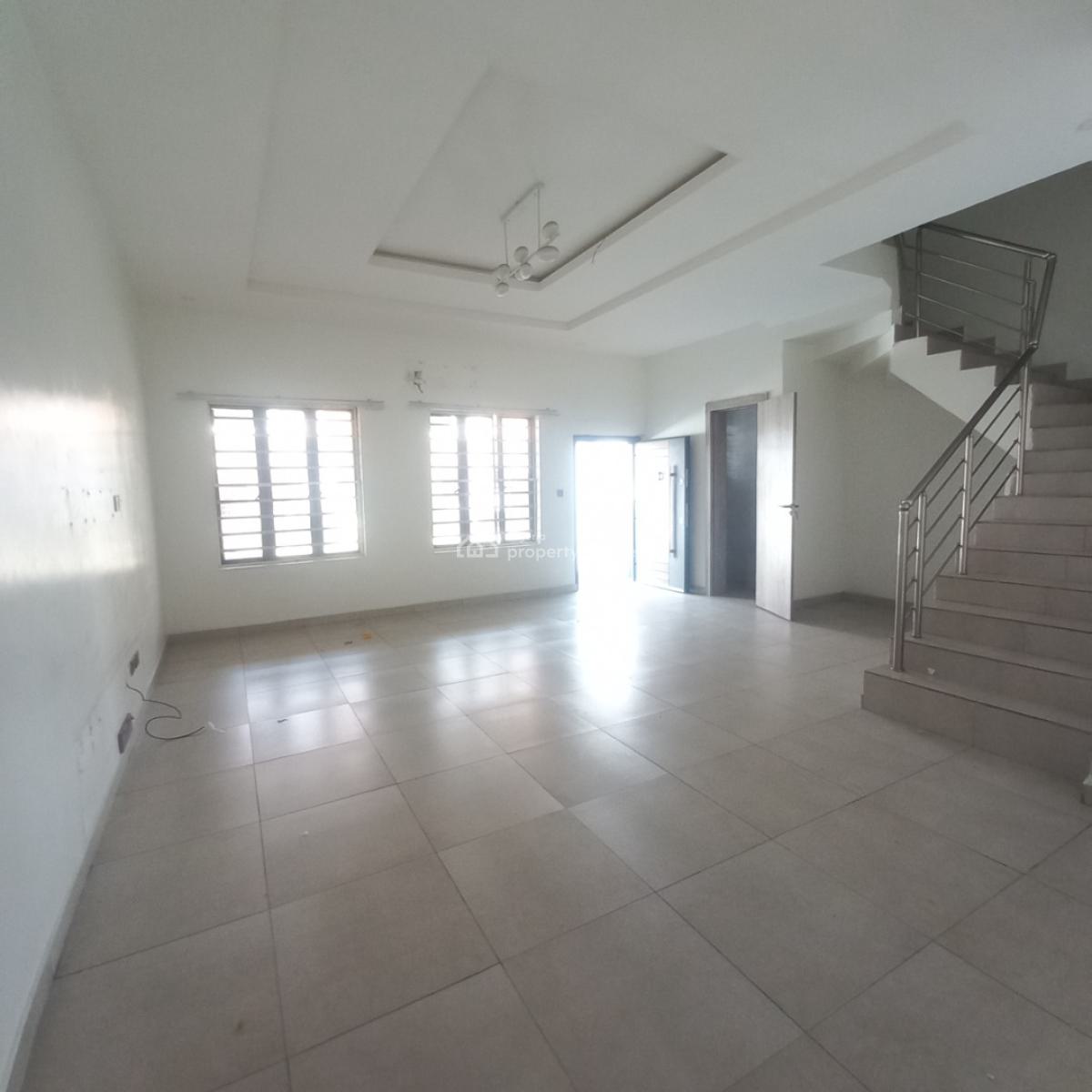 Lovely 4 Bedroom Terrace Duplex with Bq, Chevron, Lekki, Lagos, Terraced Duplex for Rent