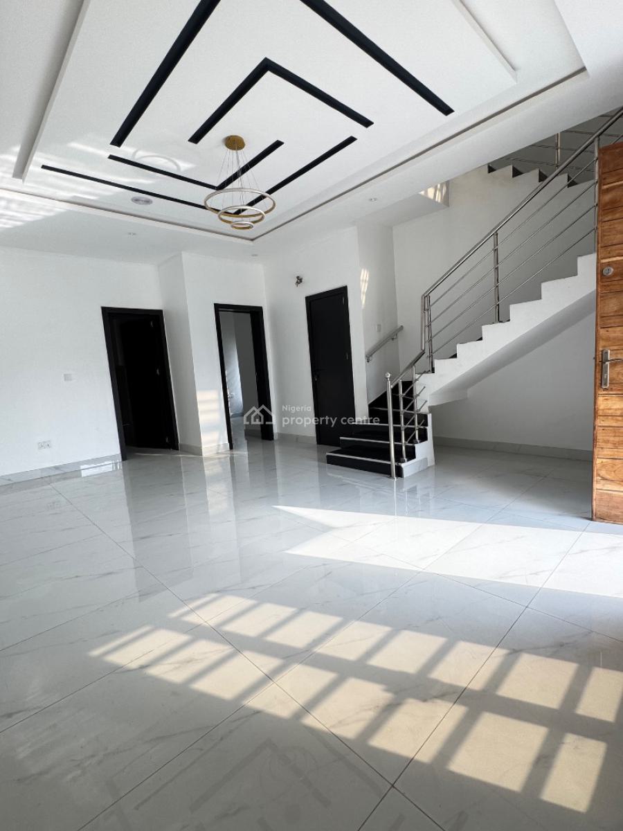 4bedroom Semidetached Duplex with Bq, Chevron, Lekki, Lagos, Semi-detached Duplex for Sale