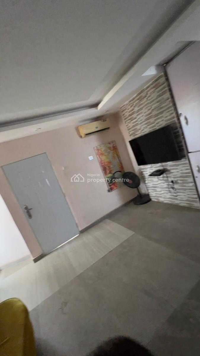 Furnished and Serviced One Bedroom Flat with a Shared Living Room for, 6 Alaka Street,off Fola Agoro, Abule Ijesha, Yaba, Lagos, Mini Flat (room and Parlour) for Rent