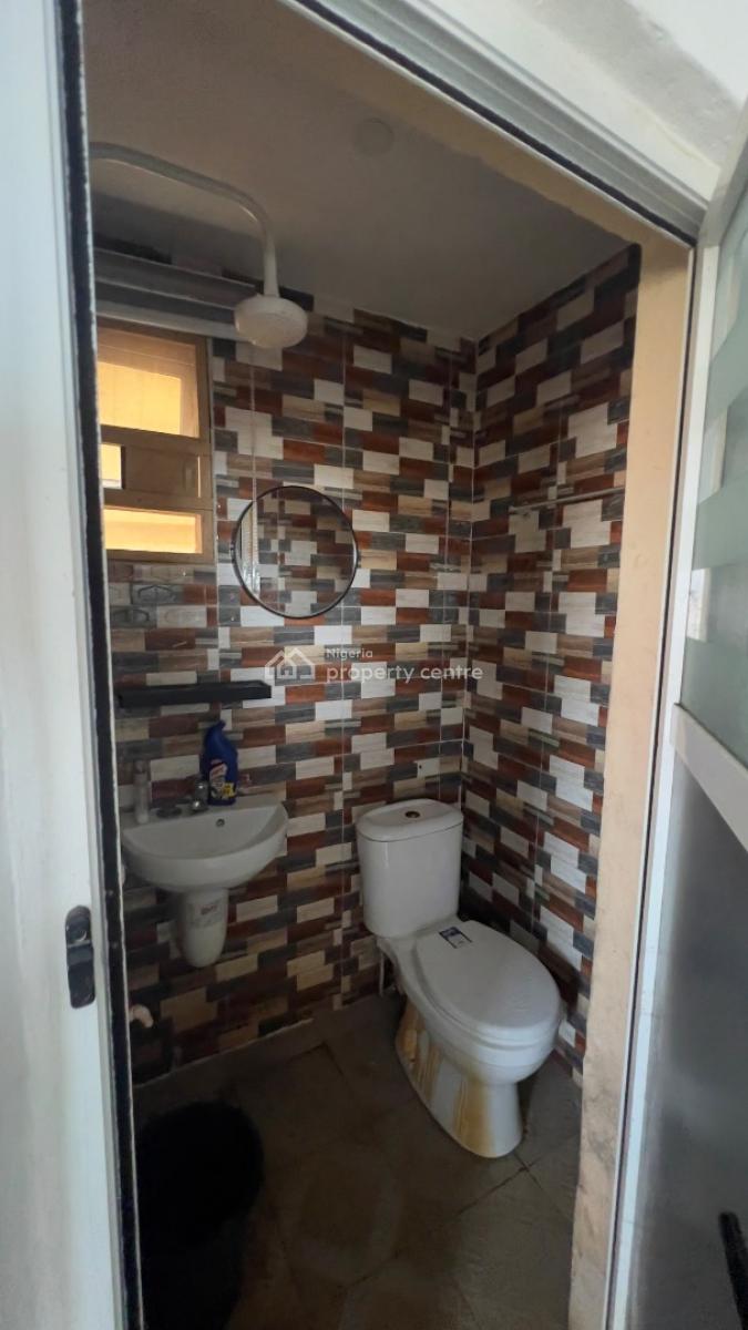 Furnished and Serviced One Bedroom Flat with a Shared Living Room for, 6 Alaka Street,off Fola Agoro, Abule Ijesha, Yaba, Lagos, Mini Flat (room and Parlour) for Rent