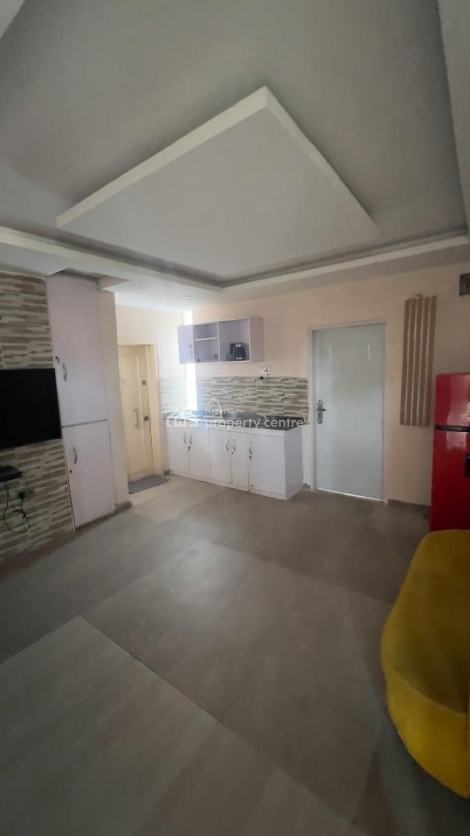 Furnished and Serviced One Bedroom Flat with a Shared Living Room for, 6 Alaka Street,off Fola Agoro, Abule Ijesha, Yaba, Lagos, Mini Flat (room and Parlour) for Rent
