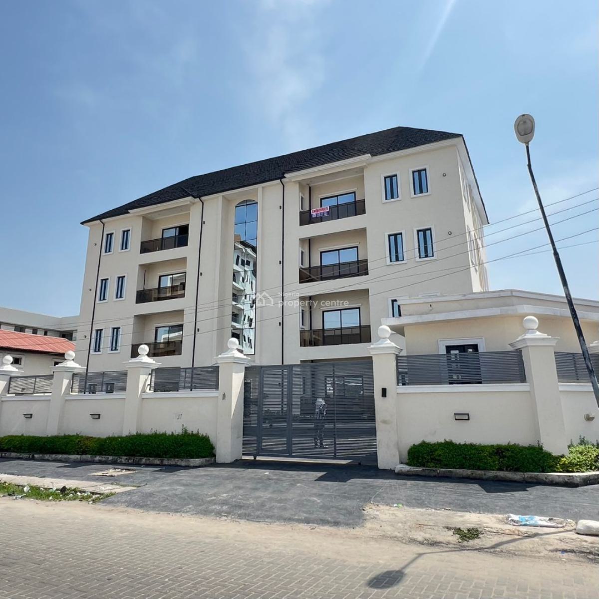 3 Bedroom Penthouse Apartment with Swimming Pool, Gym and Elevator, Lekki Ikate, Ikate, Lekki, Lagos, Flat / Apartment for Rent