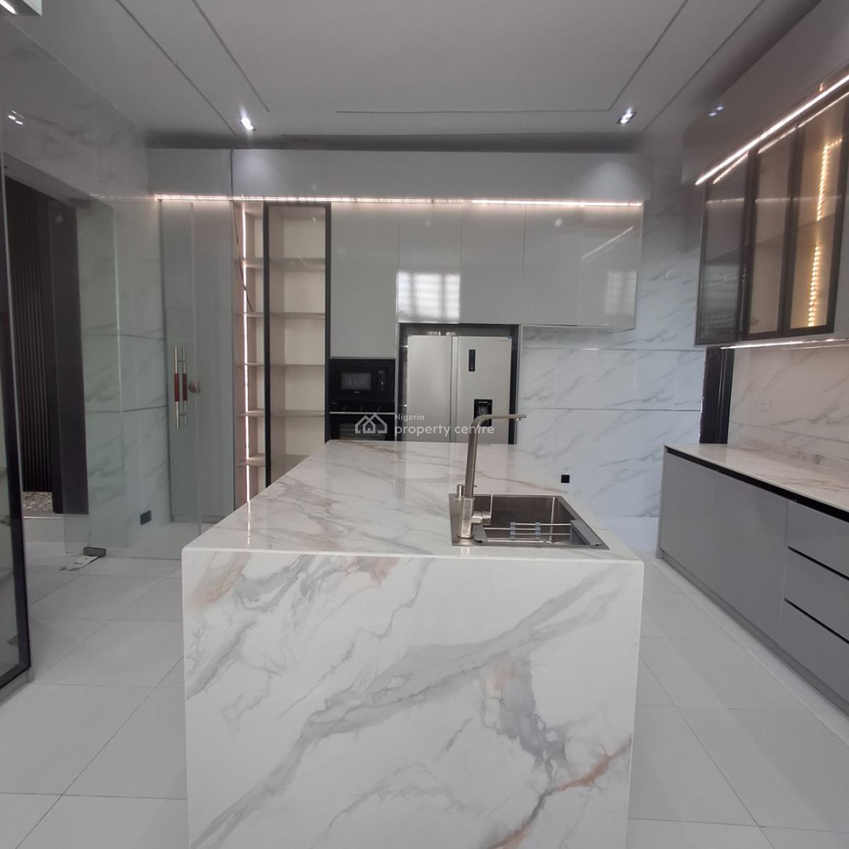 Six Bedroom Fully Detached Duplex, Chevron, Lekki, Lagos, Detached Duplex for Sale