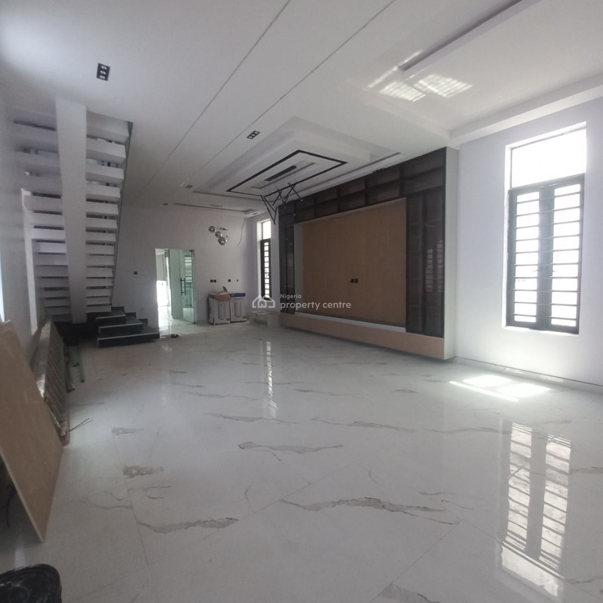 Luxury 5 Bedroom Detached Duplex with Bq, Chevron Toll Gate, Lekki, Lagos, Detached Duplex for Sale