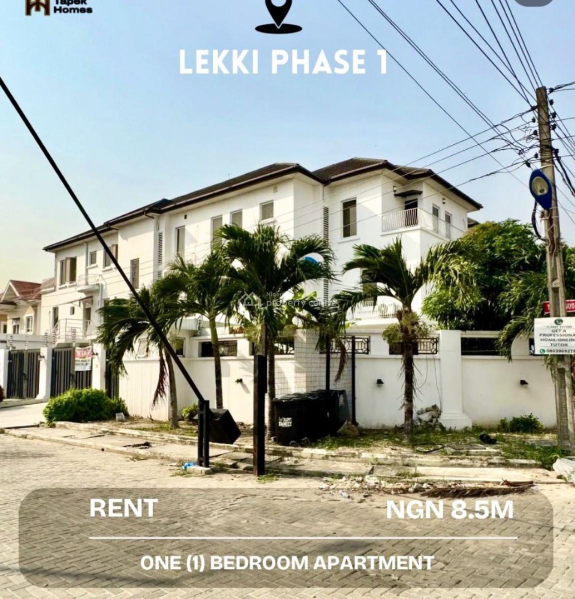 1-bedroom Apartment in Lekki, Lekki Phase 1, Lekki, Lagos, Flat / Apartment for Rent