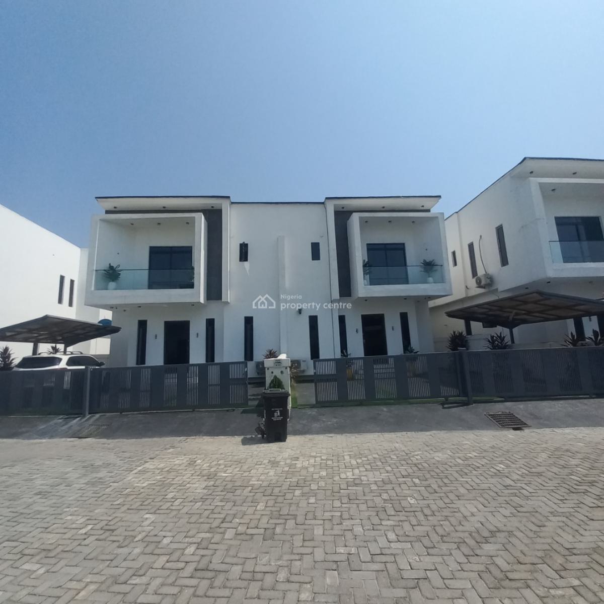 Lovely 4 Bedroom Semi Detached Duplex with Bq, Chevron Toll Gate, Lekki, Lagos, Semi-detached Duplex for Sale