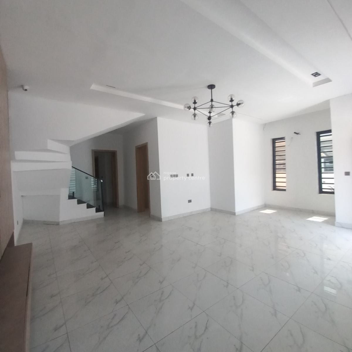 Lovely 4 Bedroom Semi Detached Duplex with Bq, Chevron Toll Gate, Lekki, Lagos, Semi-detached Duplex for Sale