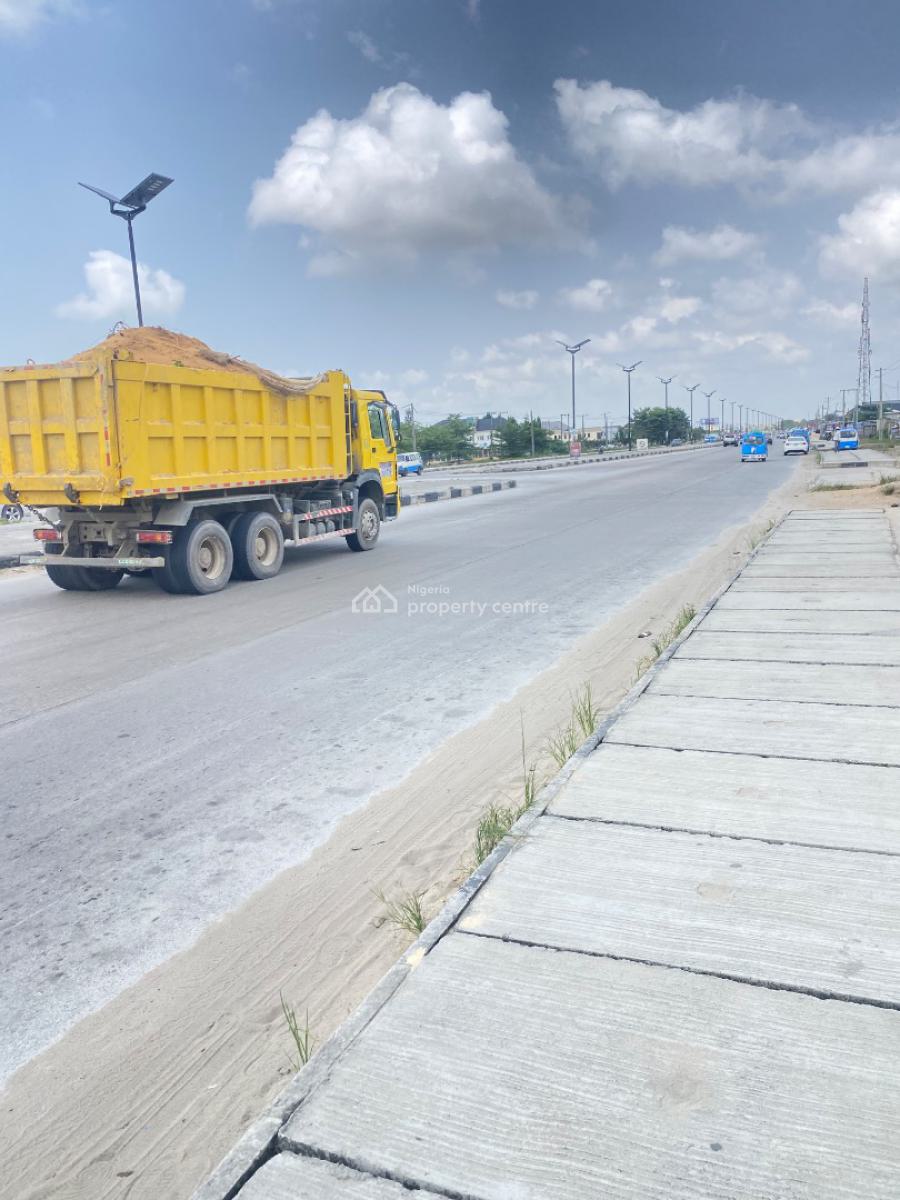 3plots of Land Measuring 1800sqm Directly Facing Express, Opposite Beach Wood Estate, Bogije, Ibeju Lekki, Lagos, Commercial Land for Sale