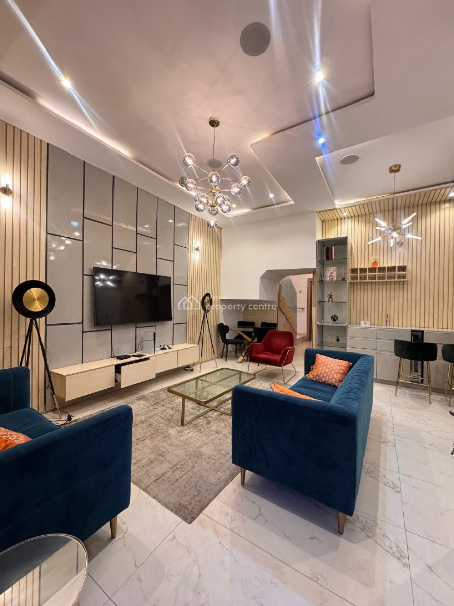Fully Furnished Ultra-luxury 4-bedroom Semi-detached Duplex, Osapa London, Lekki, Lagos, Semi-detached Duplex for Sale