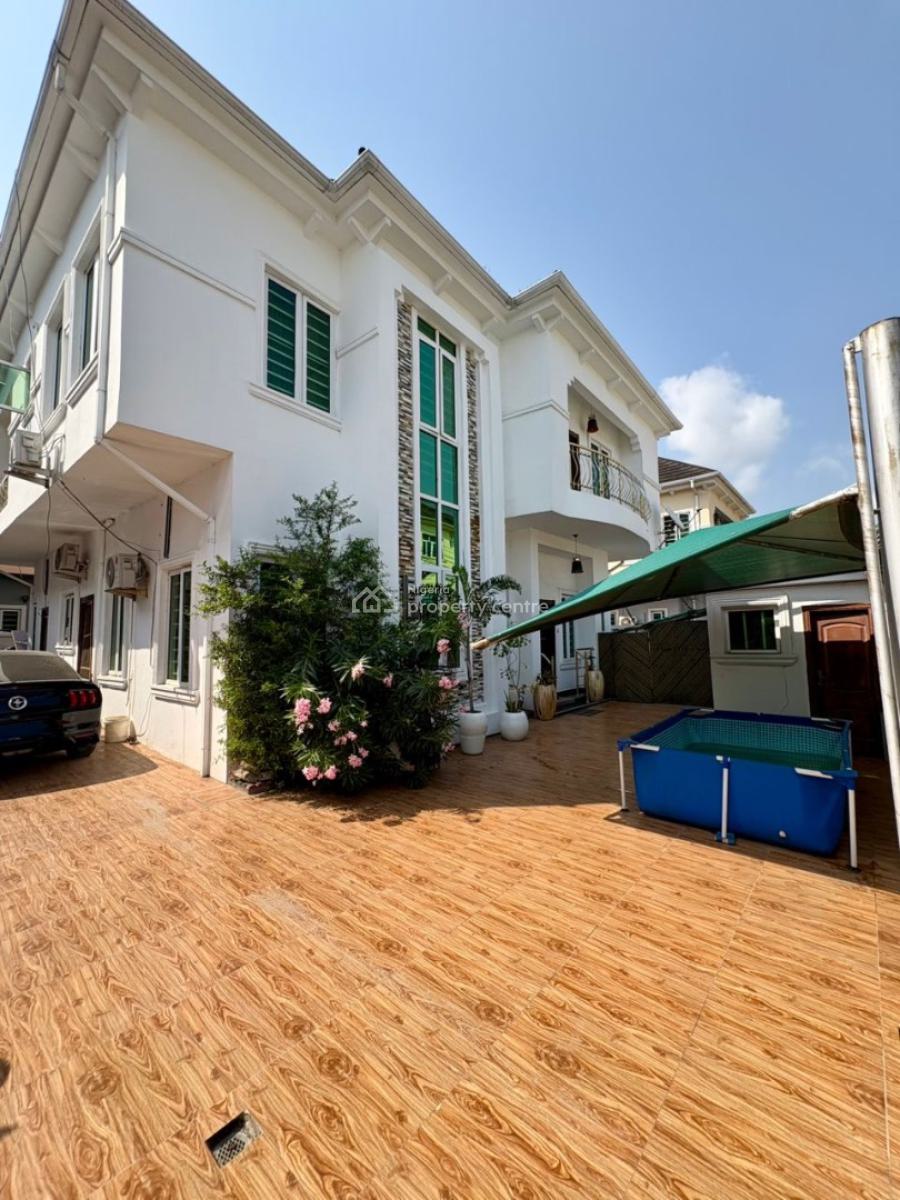 5 Bedroom Duplex with a Bq, Canal West, Osapa, Lekki, Lagos, Detached Duplex for Sale