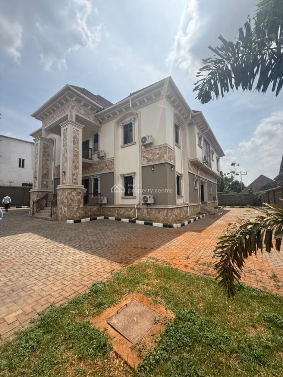 Tastefully Finished 5bedroom Fully Detached Duplex with Bq, Guzape, Guzape District, Abuja, Detached Duplex for Rent