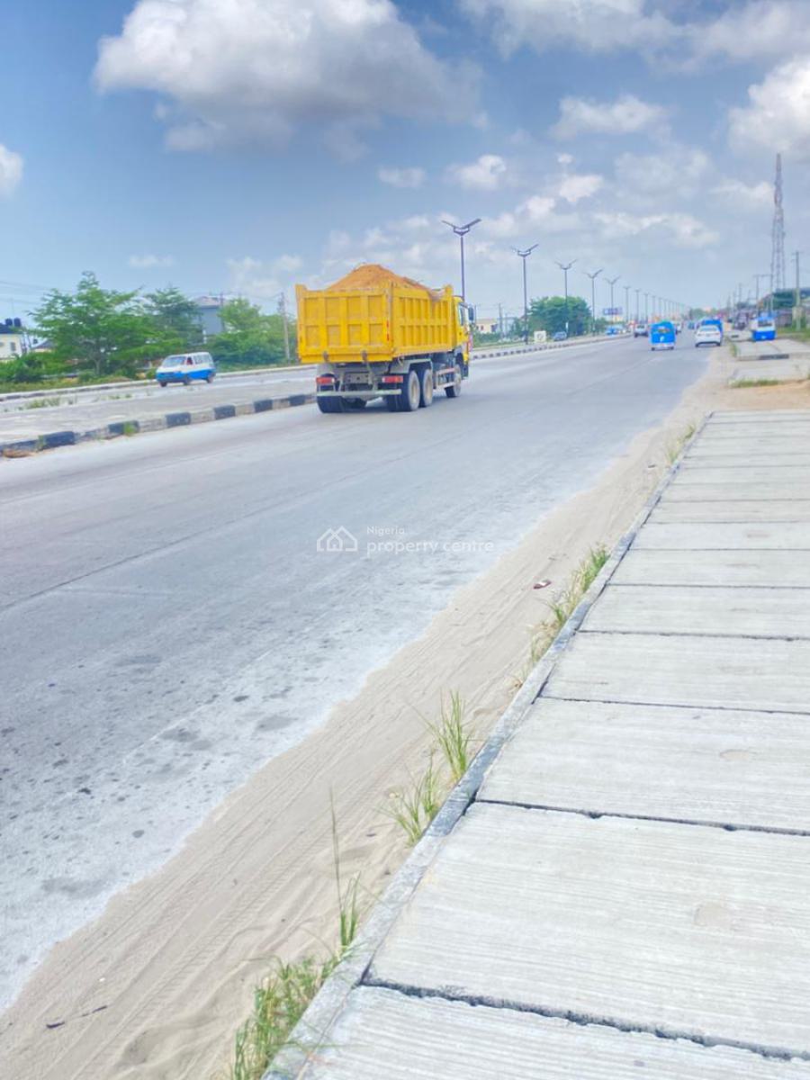 3plots of Land (1800sqm) Facing Express Opposite Beach Wood Estate, Directly Facing The Lekki Epe -expressway at Bogije Ibeju Lekki, Awoyaya, Ibeju Lekki, Lagos, Residential Land for Sale