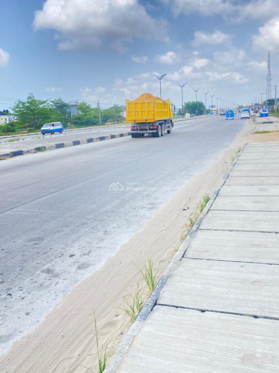 3plots of Land (1800sqm) Facing Express Opposite Beach Wood Estate, Directly Facing The Lekki Epe -expressway at Bogije Ibeju Lekki, Awoyaya, Ibeju Lekki, Lagos, Residential Land for Sale