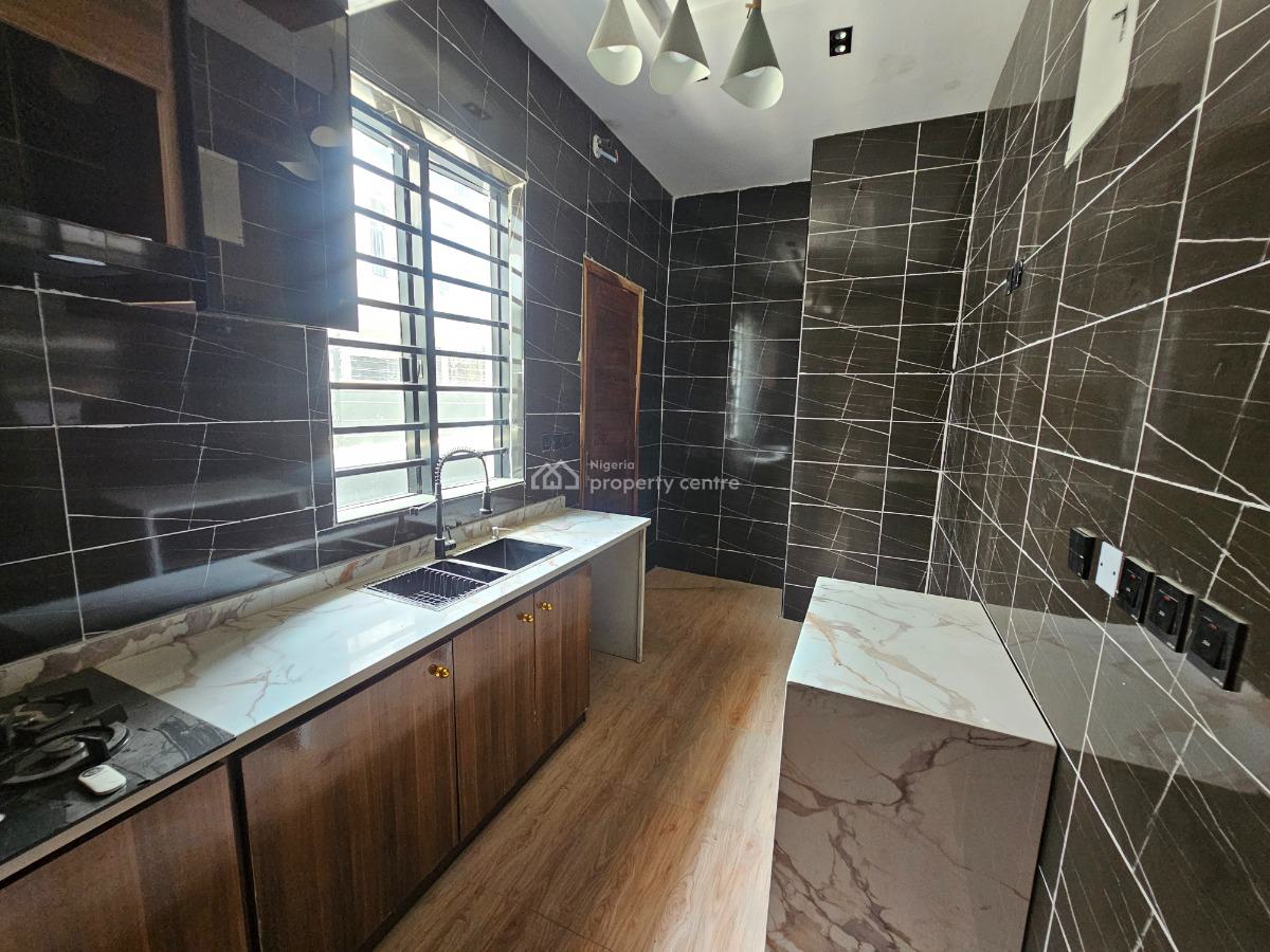 Stunning 4 Bedroom Semi-detached House with Gym and Bq, Ikota, Lekki, Lagos, House for Sale