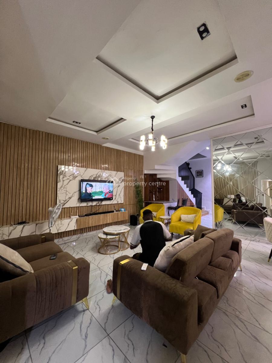 Furnished Shared Apartment  4.5/3/2.5 Million, Ikota, Lekki, Lagos, Semi-detached Duplex for Rent