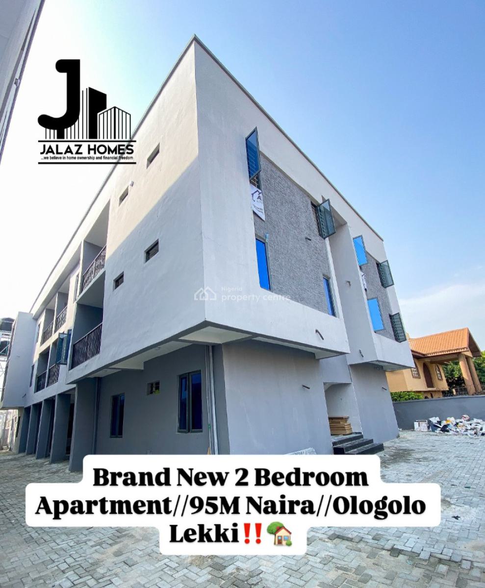 Spacious 2 Bedroom Serviced Apartment, Ologolo, Lekki, Lagos, Flat / Apartment for Sale