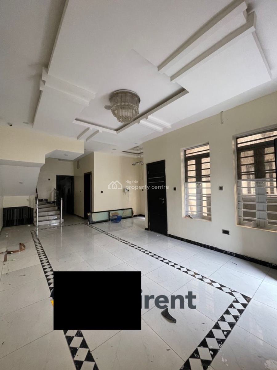 Elegant 4 Bedroom Semi Detached Duplex with Bq, Osapa London, Osapa, Lekki, Lagos, Semi-detached Duplex for Rent
