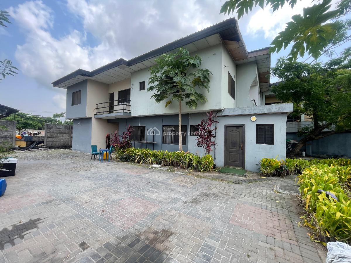 Corner Piece Commercial Property Comprising Two (2) Units of 4-bedroom, Off Admirity, Lekki Phase 1, Lekki, Lagos, House for Rent
