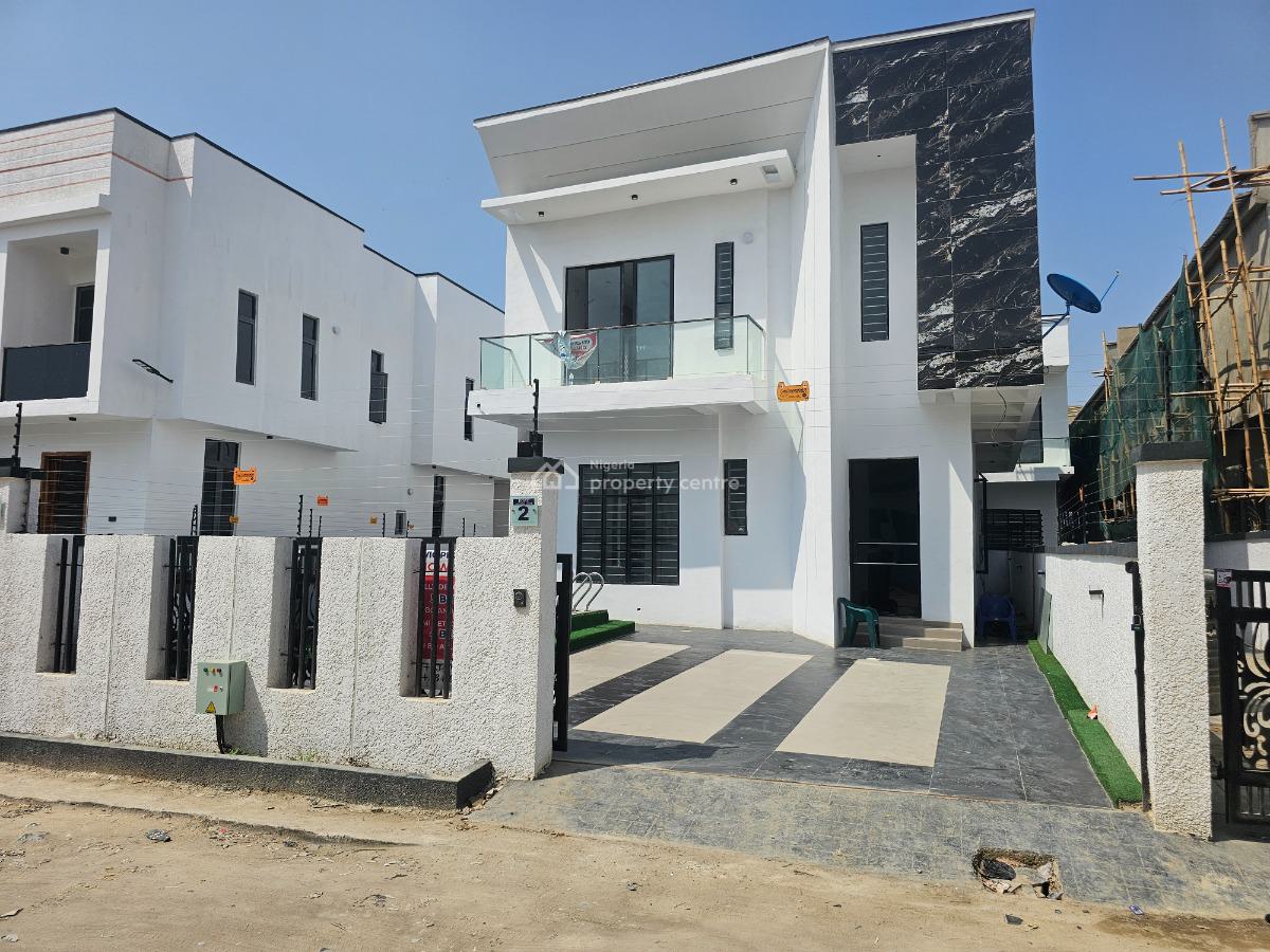 Stunning 5 Bedroom Detached House with Swimming Pool and Bq, Ikota, Lekki, Lagos, Detached Duplex for Sale