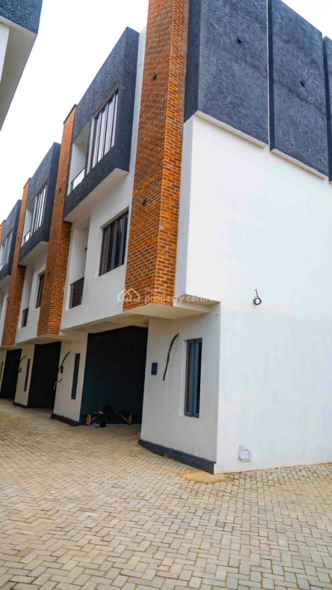 Newly Built and Well Finished 4 Bedroom Terrace Apartments, Ologolo, Lekki, Lagos, Terraced Duplex for Sale
