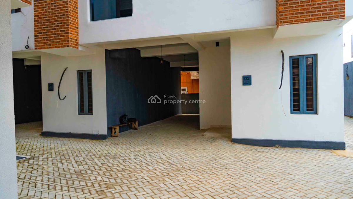 Newly Built and Well Finished 4 Bedroom Terrace Apartments, Ologolo, Lekki, Lagos, Terraced Duplex for Sale