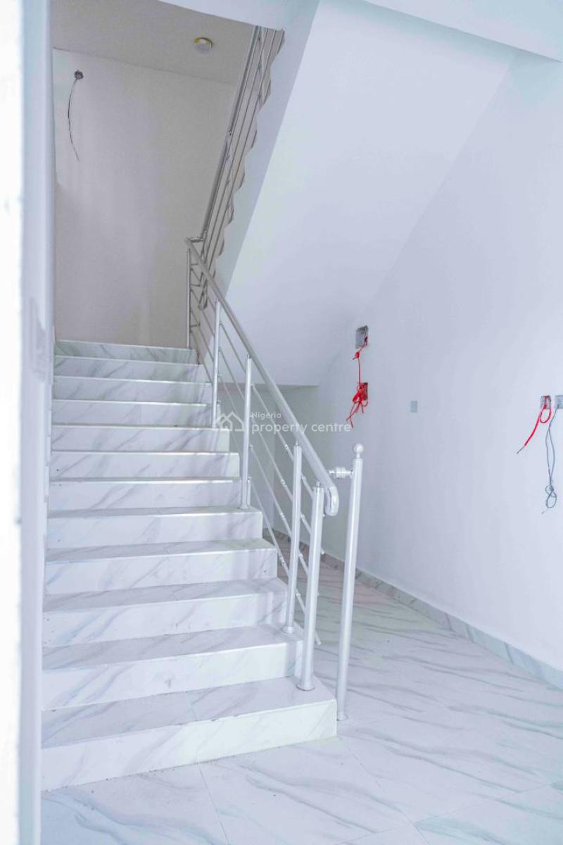Newly Built and Well Finished 4 Bedroom Terrace Apartments, Ologolo, Lekki, Lagos, Terraced Duplex for Sale