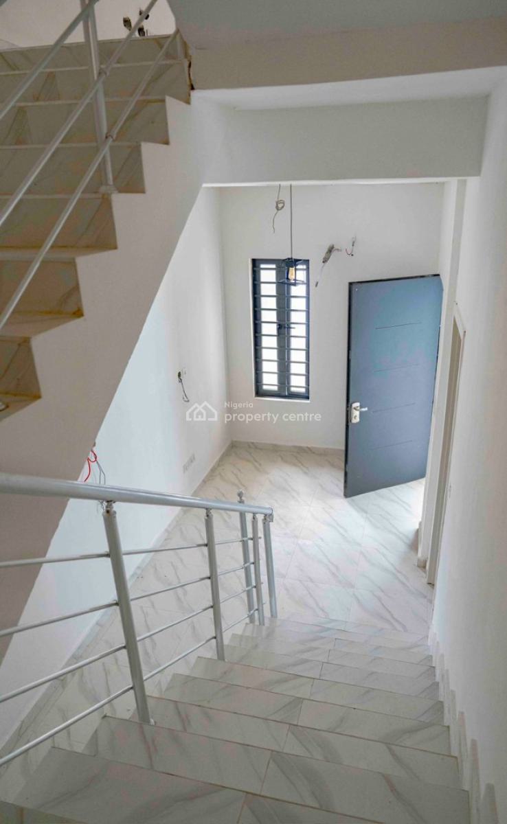 Newly Built and Well Finished 4 Bedroom Terrace Apartments, Ologolo, Lekki, Lagos, Terraced Duplex for Sale