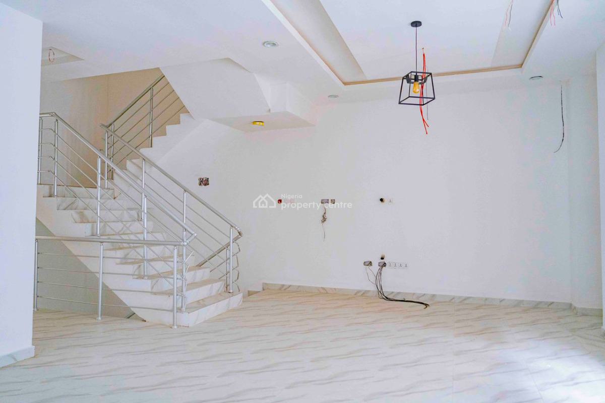 Newly Built and Well Finished 4 Bedroom Terrace Apartments, Ologolo, Lekki, Lagos, Terraced Duplex for Sale
