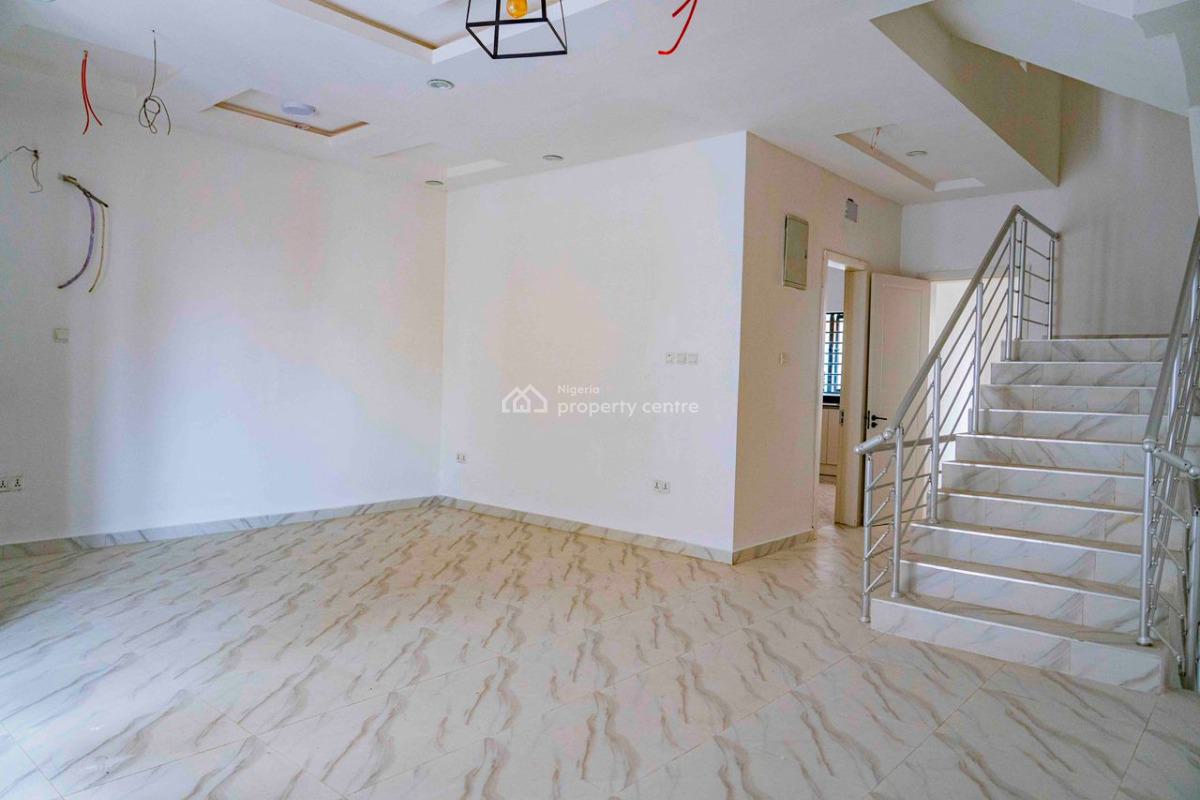Newly Built and Well Finished 4 Bedroom Terrace Apartments, Ologolo, Lekki, Lagos, Terraced Duplex for Sale