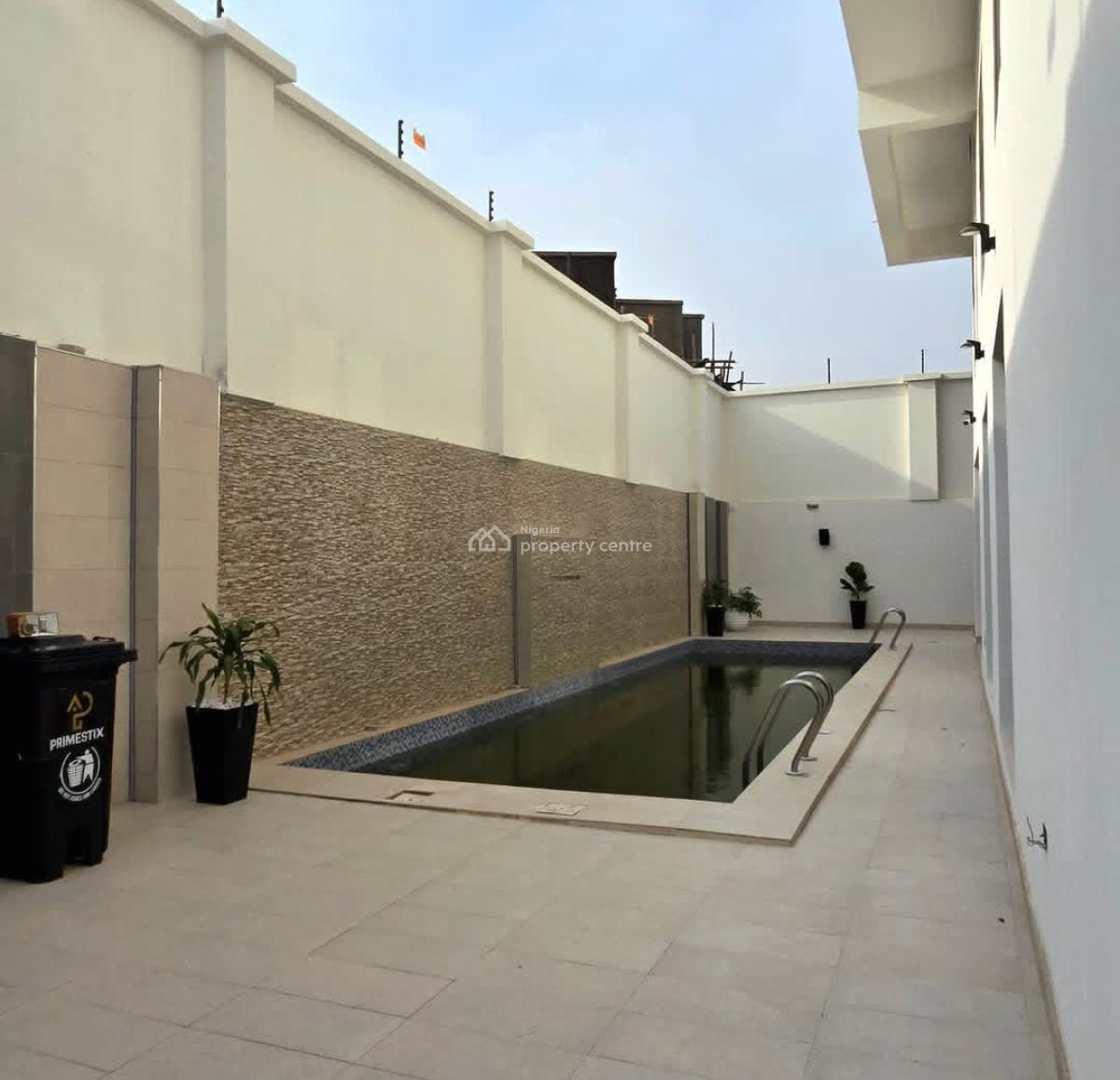 Smart 4 Bedrooms Maisonette, By Kia School, Wuye, Abuja, Block of Flats for Sale