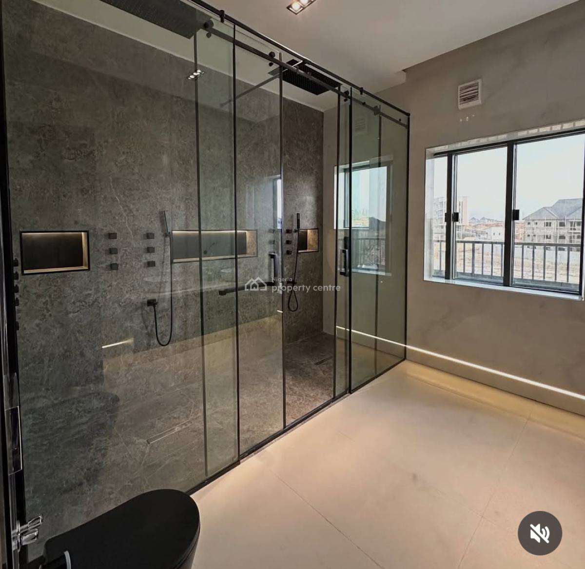 Smart 4 Bedrooms Maisonette, By Kia School, Wuye, Abuja, Block of Flats for Sale