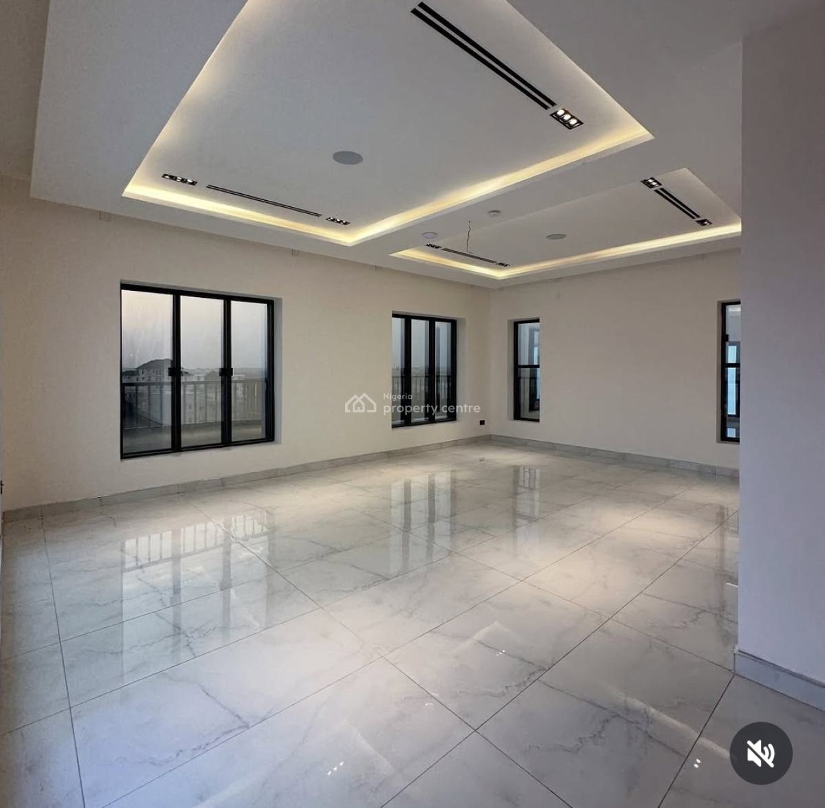 Smart 4 Bedrooms Maisonette, By Kia School, Wuye, Abuja, Block of Flats for Sale