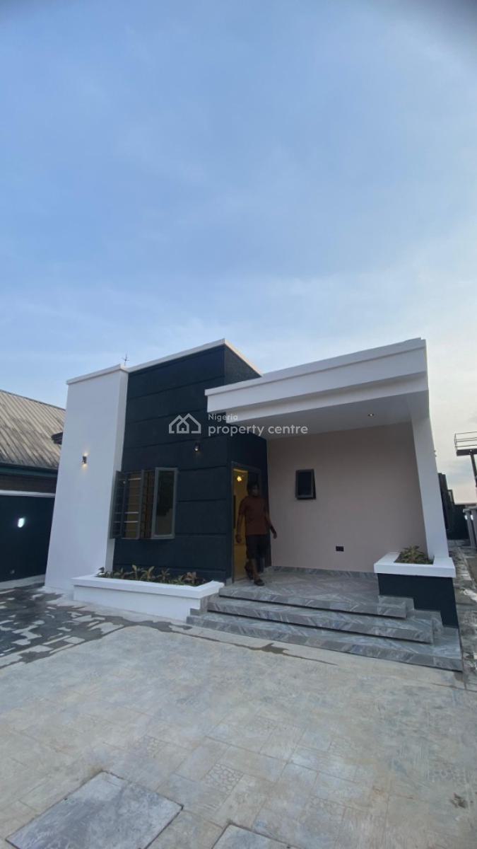 Newly Built, Contemporary 3 Bedroom Detached Bungalow, Akwaka Road, Rumuodomaya, Port Harcourt, Rivers, Detached Bungalow for Sale