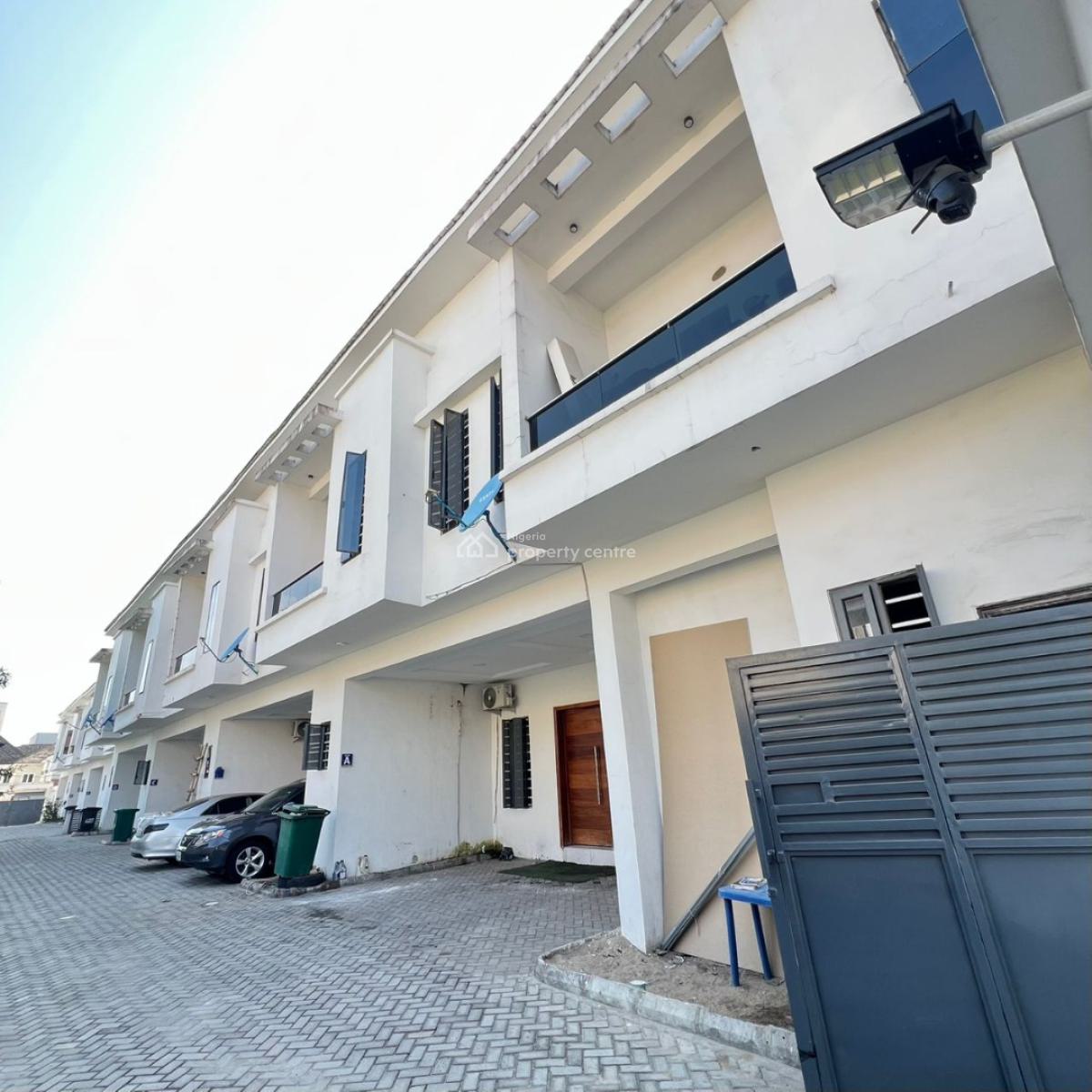 4 Bedroom Terrace Duplex Available, Chevron, Lekki, Lagos, Semi-detached Duplex for Rent