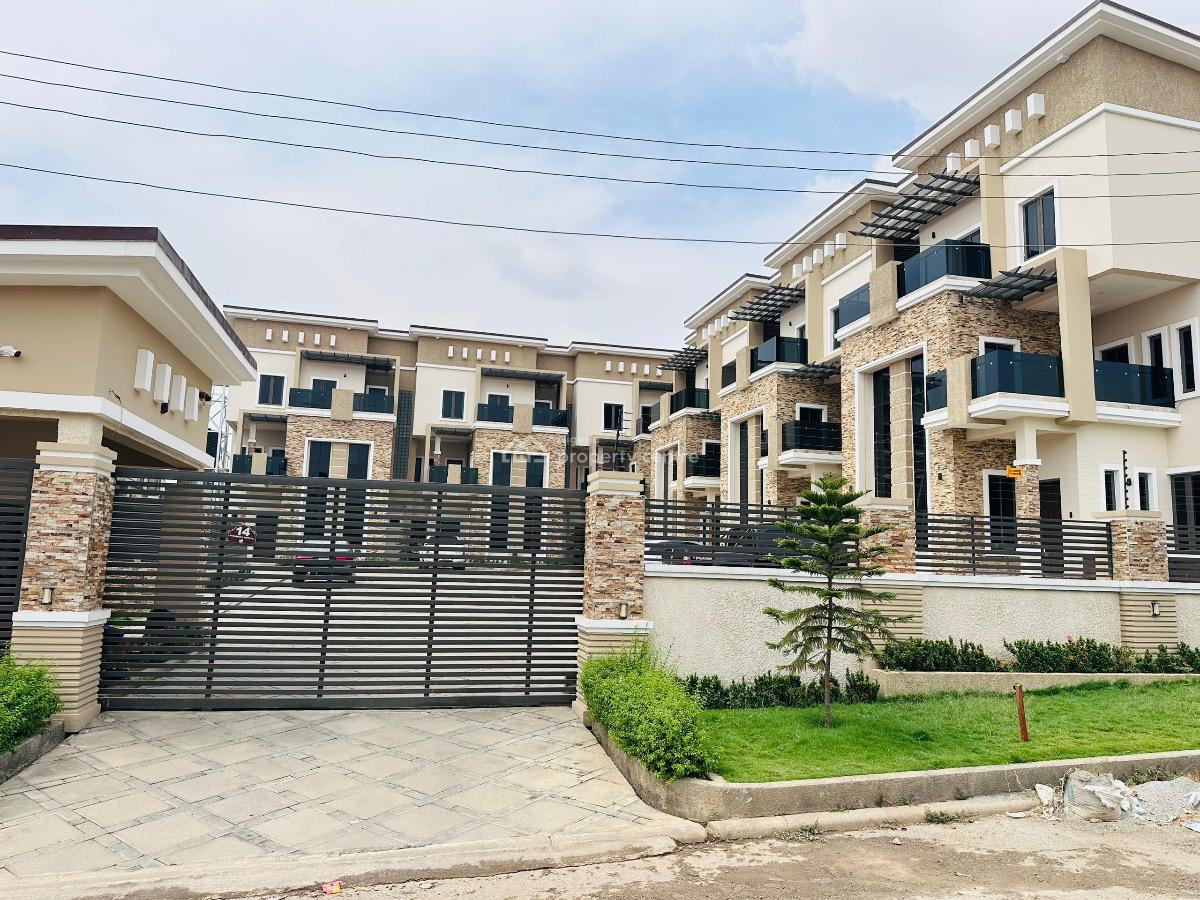 4 Bedroom Terrace Duplex with Bq  Smart House,  Swimming Pool, Jahi, Abuja, Terraced Duplex for Sale