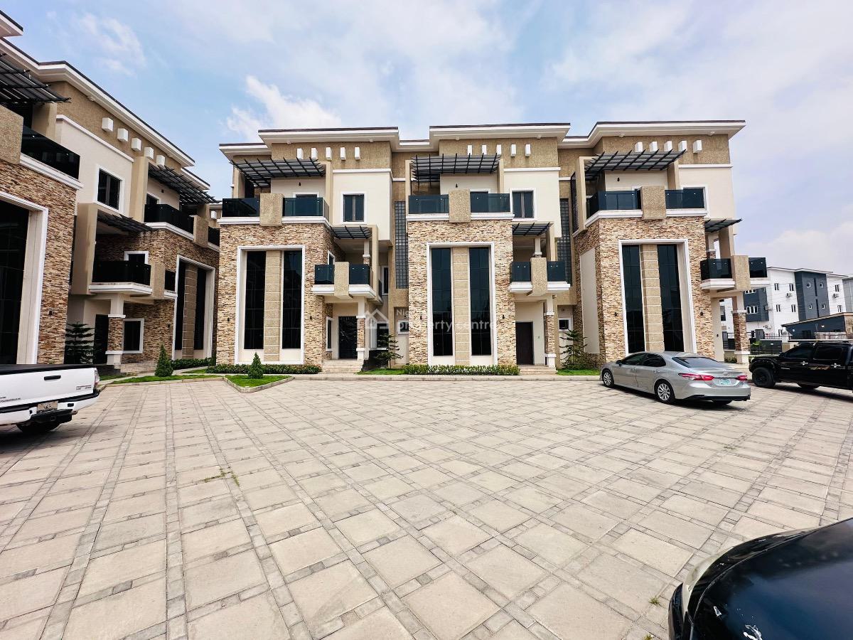 4 Bedroom Terrace Duplex with Bq  Smart House,  Swimming Pool, Jahi, Abuja, Terraced Duplex for Sale