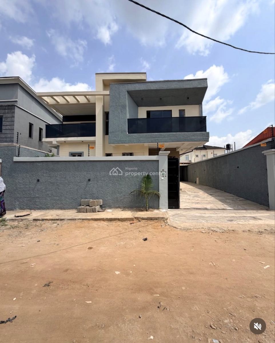 Newly Built 4 Bedroom Fully Detached Duplex with Bq, Mangoro, Ikeja, Lagos, Detached Duplex for Sale