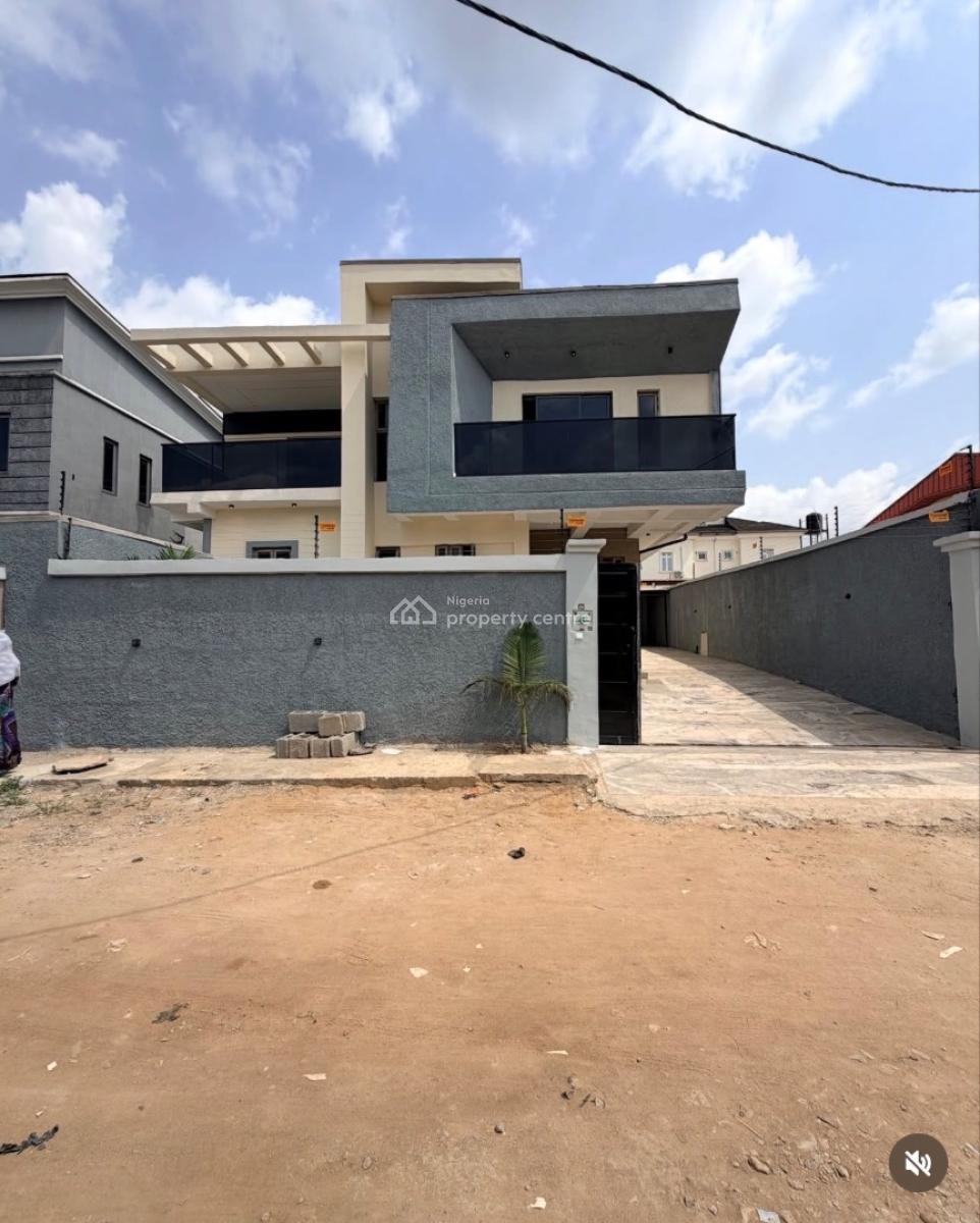 Newly Built 4 Bedrooms Fully Detached Duplex with Bq, Mangoro, Ikeja, Lagos, Detached Duplex for Sale
