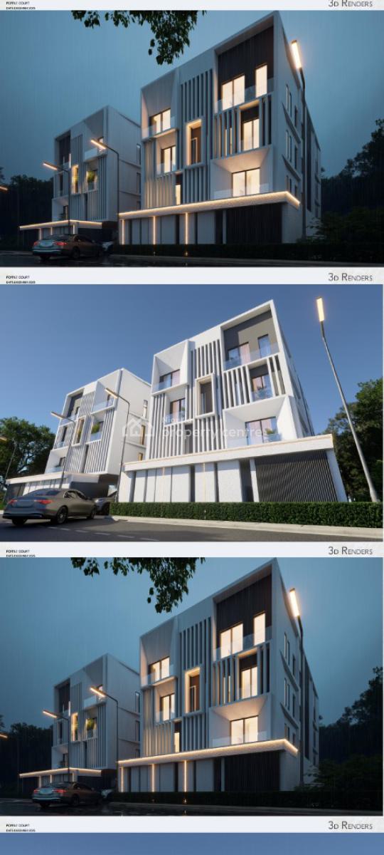 Off Plan Modern 3bedroom Flat in a Good Environment with Gym and So on, Off Herbert Merculy, Yaba, Lagos, Flat / Apartment for Sale