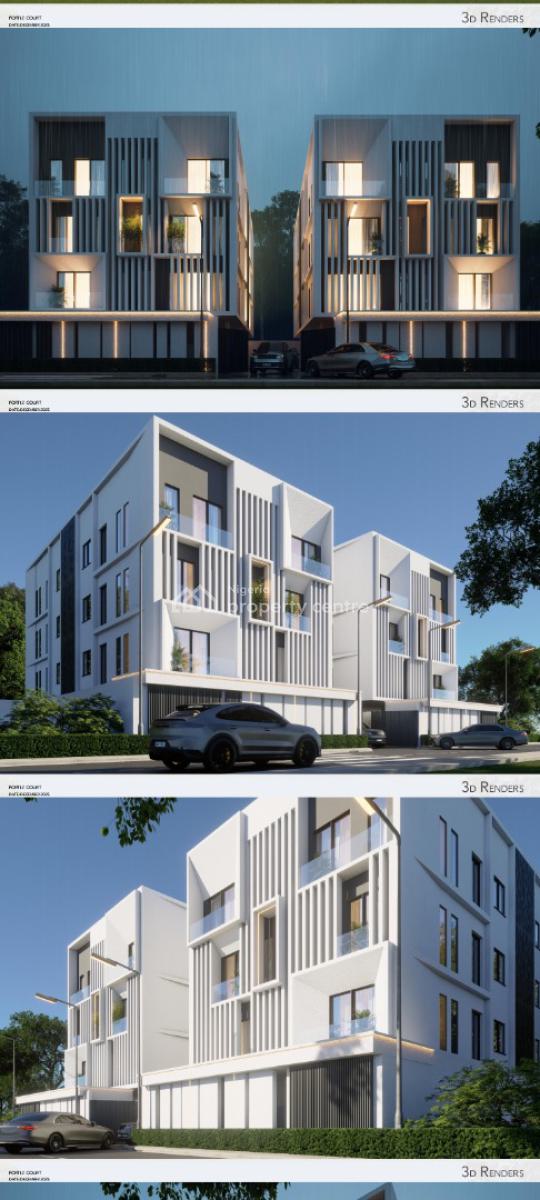 Off Plan Modern 3bedroom Flat in a Good Environment with Gym and So on, Off Herbert Merculy, Yaba, Lagos, Flat / Apartment for Sale