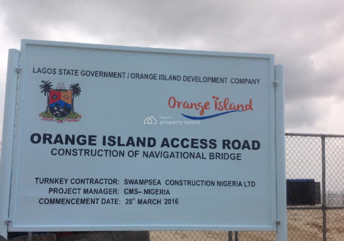 Plots of Land From 650 to 2841sqm, Orange Island Estate, Lekki, Lagos, Land for Sale