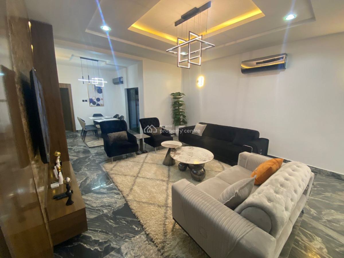 Fully Furnished 4 Bedroom Townhouse with a Bq, Near Next Cash Carry, Kado, Abuja, Detached Duplex for Sale