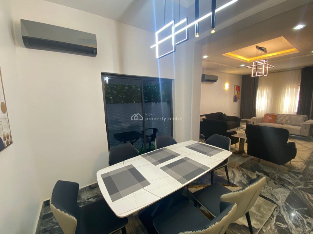 Fully Furnished 4 Bedroom Townhouse with a Bq, Near Next Cash Carry, Kado, Abuja, Detached Duplex for Sale