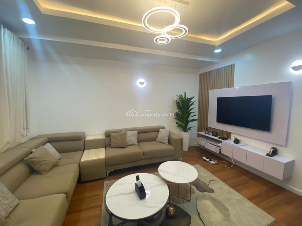 Fully Furnished 4 Bedroom Townhouse with a Bq, Near Next Cash Carry, Kado, Abuja, Detached Duplex for Sale