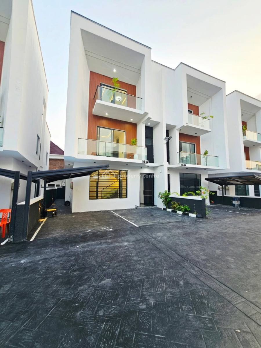 Four Bedroom Semi Detached Duplex with Pool, Chevron Toll Gate, Lekki, Lagos, Semi-detached Duplex for Sale