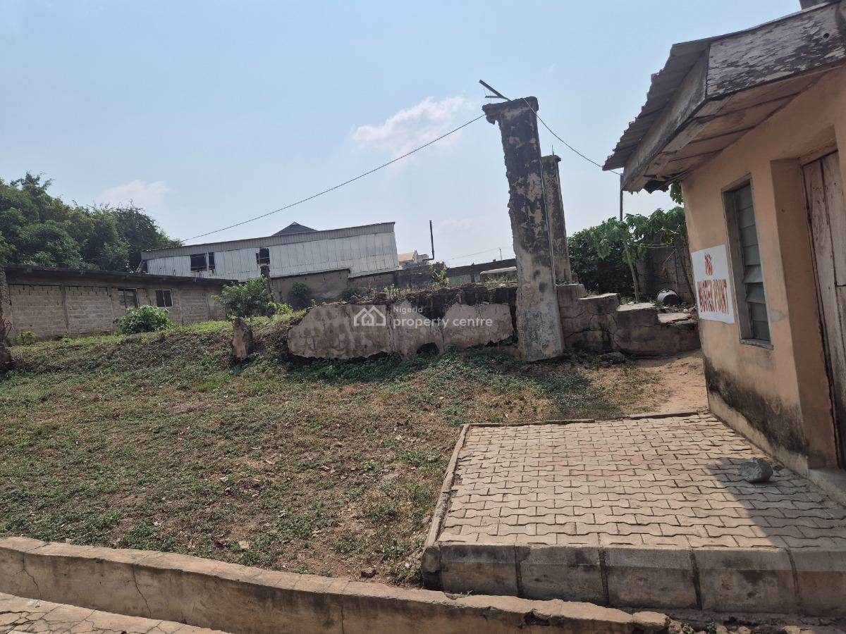 Two Acres Plus with a Large Warehouse, Podo Industrial Area, By Lagos - Ibadan Express, Ibadan, Oyo, Warehouse for Sale