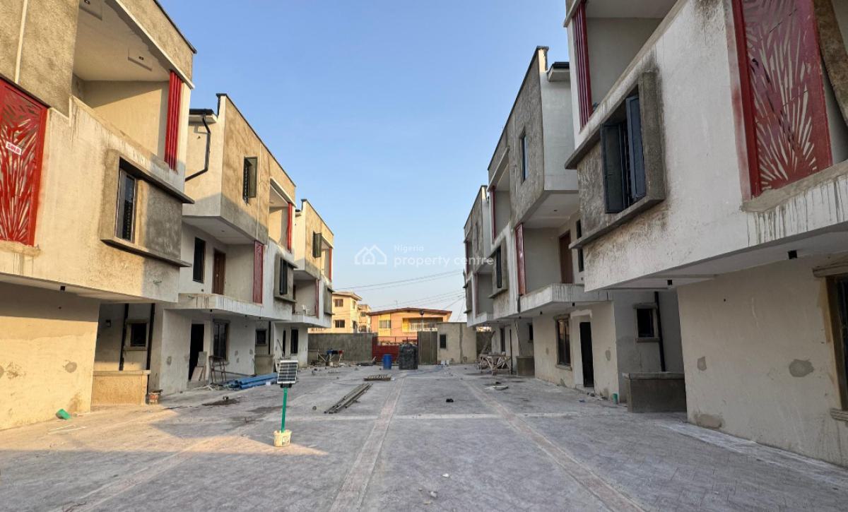 Newly & Well Built to Taste 4 Bedroom Detached Duplex (self Compound), Behind Dideolu Estate, Ogba, Ikeja, Lagos, Detached Duplex for Sale