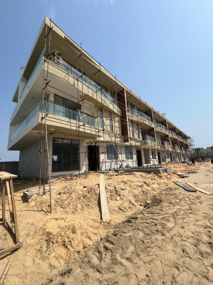 Classic Premium 5 Bedroom Self Compound Terrace Duplex with Bq & Pool, Lekki Phase 1, Lekki, Lagos, Terraced Duplex for Sale