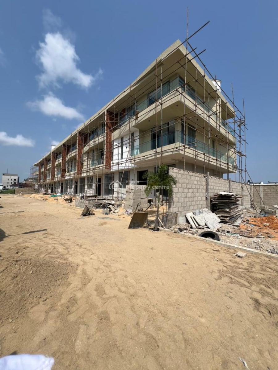 Classic Premium 5 Bedroom Self Compound Terrace Duplex with Bq & Pool, Lekki Phase 1, Lekki, Lagos, Terraced Duplex for Sale